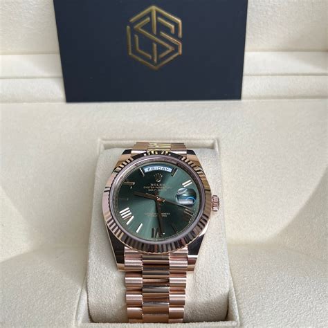 rolex everose day date